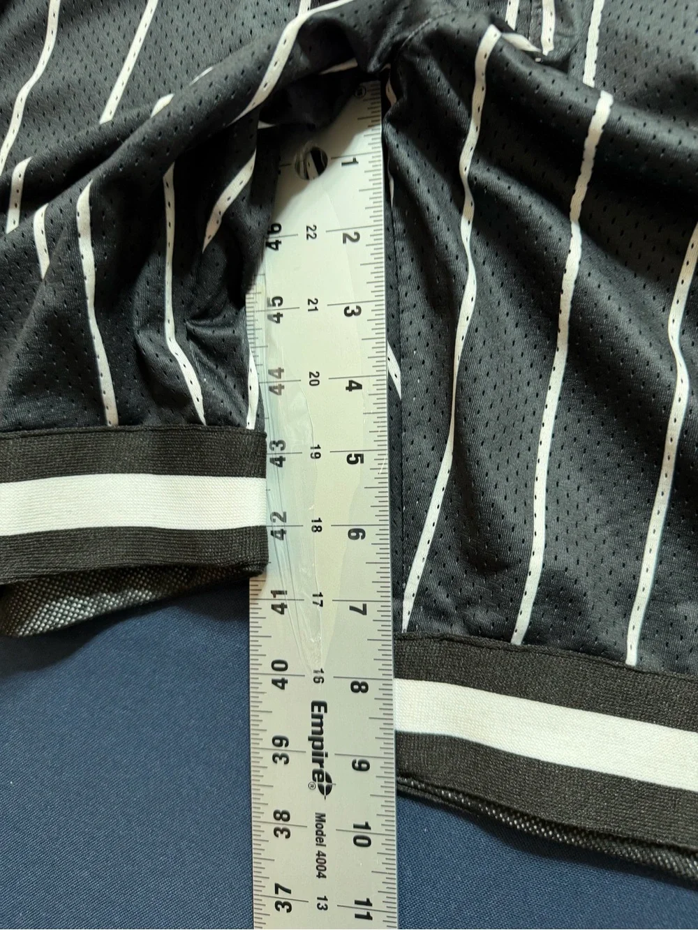 Rebel Minds Polyester Size med NWT Pinstripe Mesh Shorts